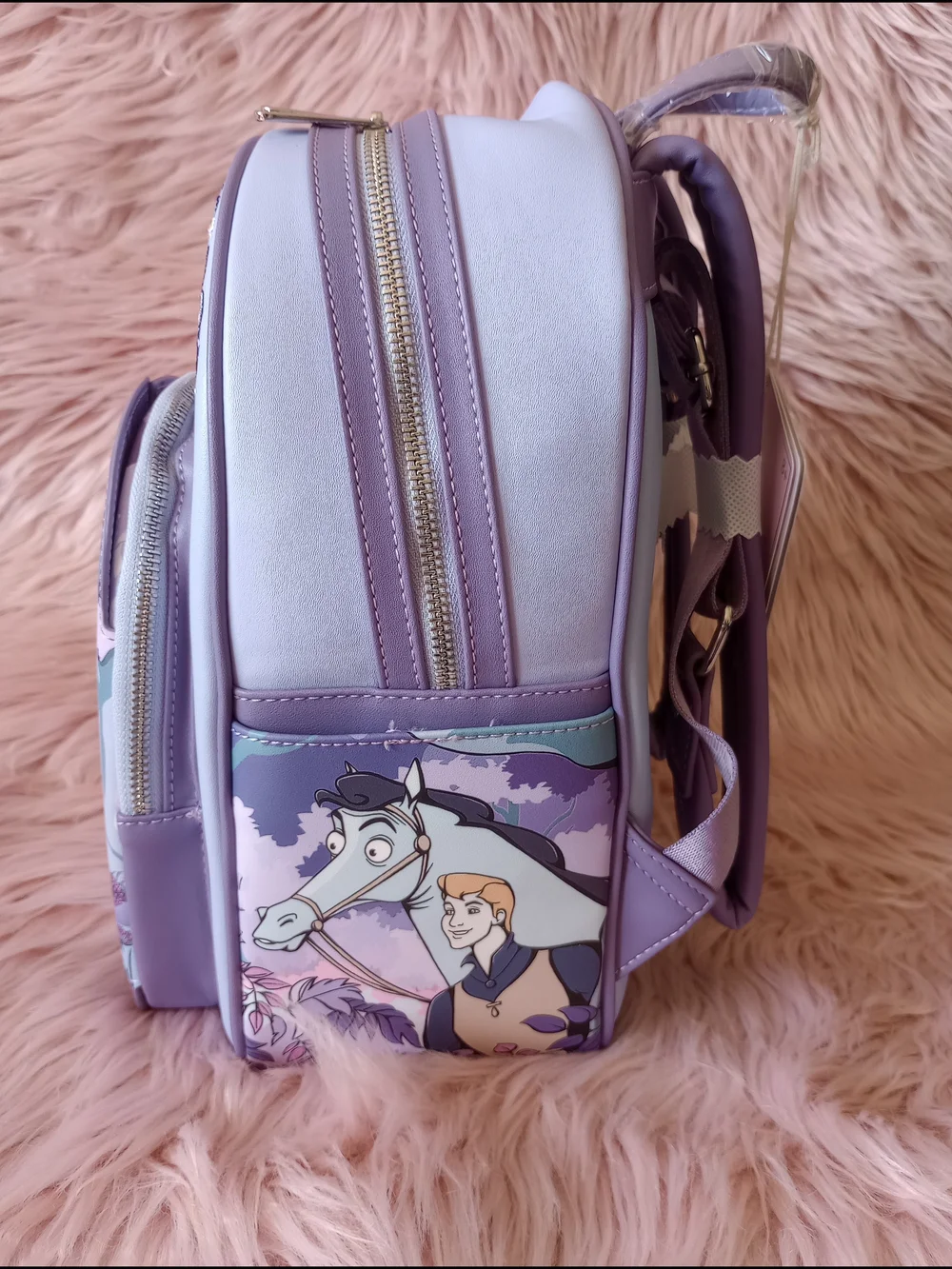 Sleeping Beauty 65th Anniversary Floral Scene Mini Backpack
